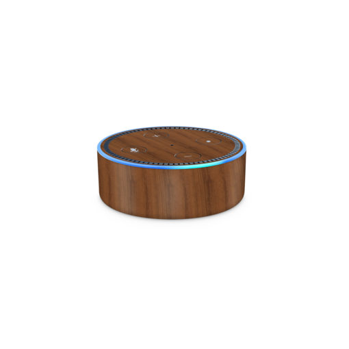 Mahogany Wood Amazon Echo Dot (2nd Generation) Skin
