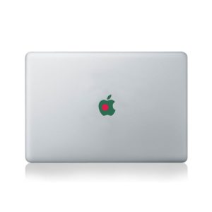Apple Flag of Bangladesh Macbook Sticker