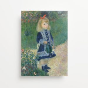 Auguste Renoir's “A Girl With A Watering Can” (1876) Giclee Print