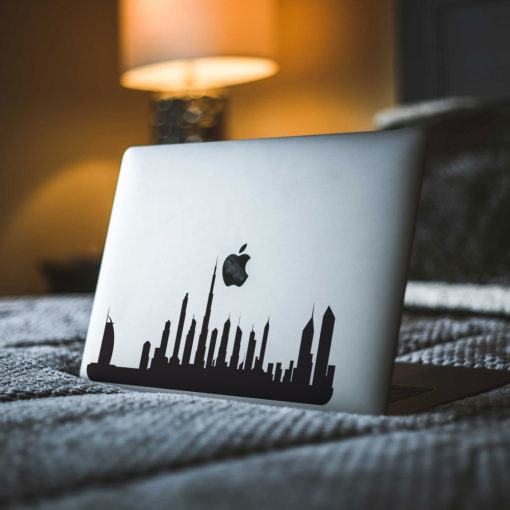 Dubai City Skyline Macbook Decal