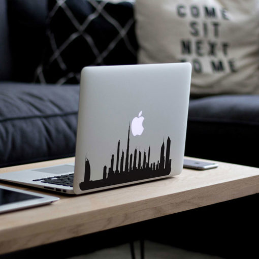 Dubai City Skyline Macbook Decal