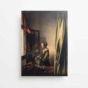 Johannes Vermeer “Girl Reading A Letter By An Open Window” (1659) Giclee Print