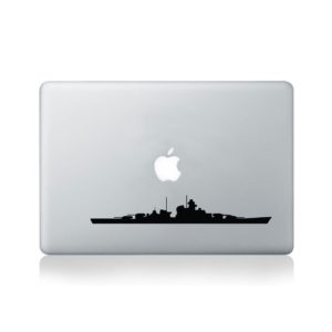 Navy Battleship Macbook Decal