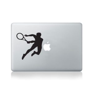 Tennis Player Macbook Decal